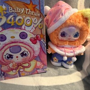 Baby Three 400% Sweet Dreams Fox with Rare special Duo eyes